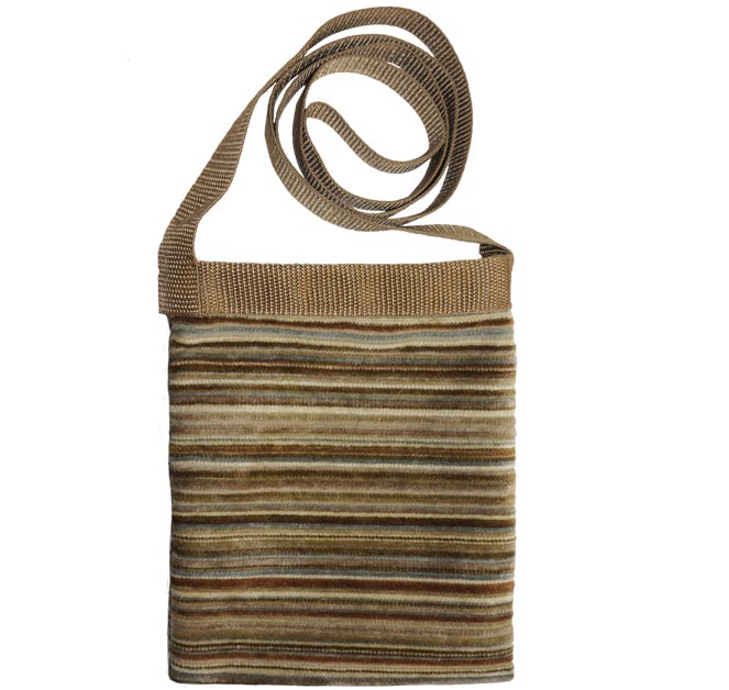 Satchel - Autumn Multi Color Stripe $18.00