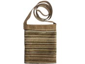 Satchel - Autumn Multi Color Stripe $18.00