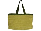 Shopper - Vibrant Green Stripes - $42.00 