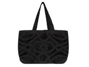 Shopper - Midnight Black Moroccan Print- $42.00 