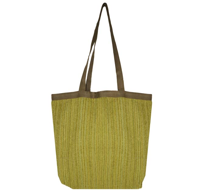 Tote - Vibrant Green Stripes $38.00